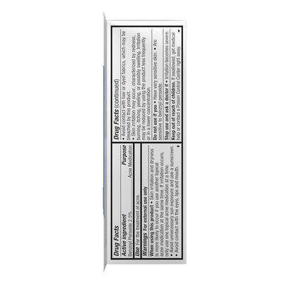 Neutrogena On-The-Spot Acne Spot Treatment Cream with 2.5% Benzoyl Peroxide, Gentle Face Blemish Medicine for Acne-Prone Skin, Vanishing Formula, Clinically Proven Day-1 Results, 0.75-Ounce Tube